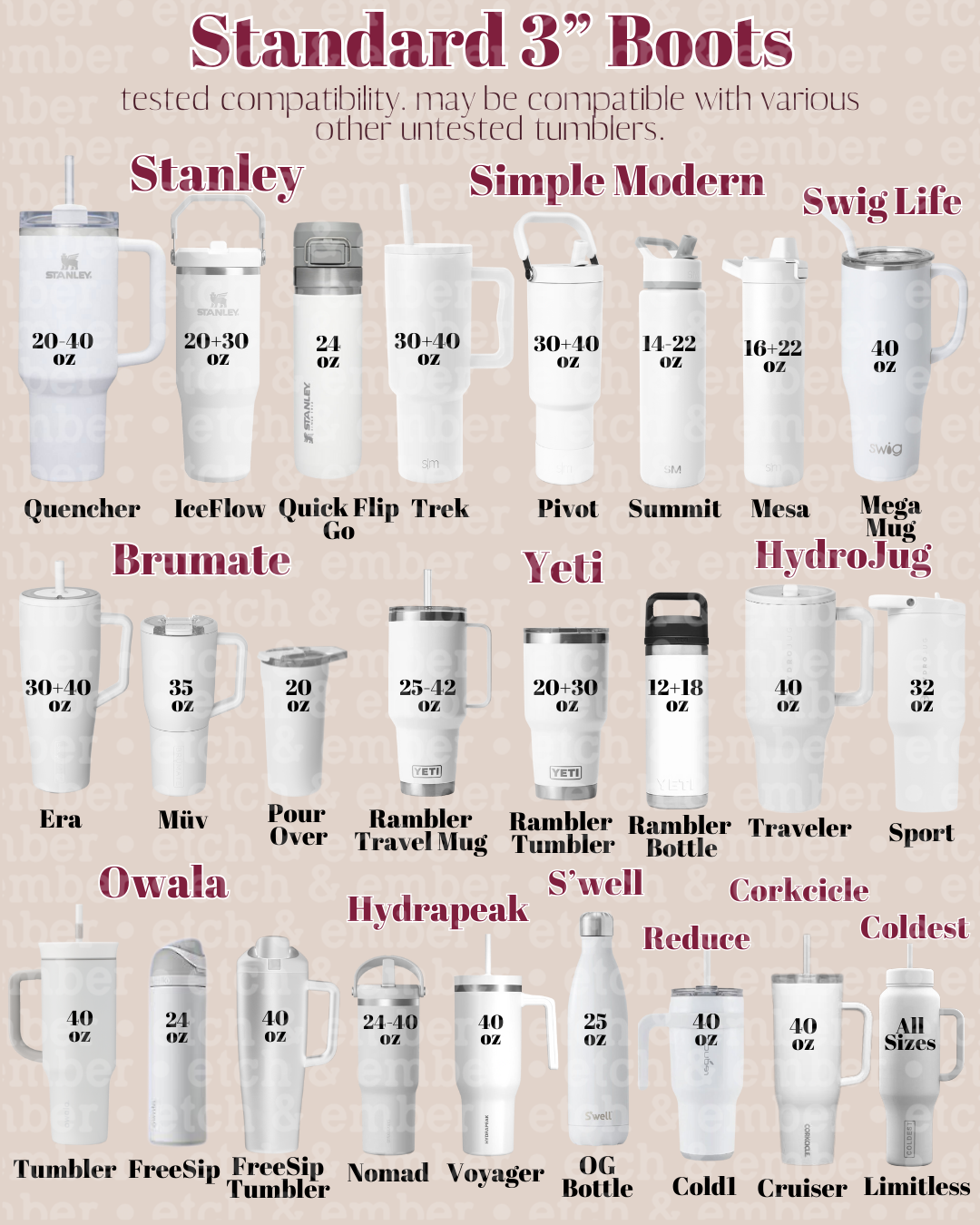 Pink Parade Remix WAFFLE Tumbler Boot
