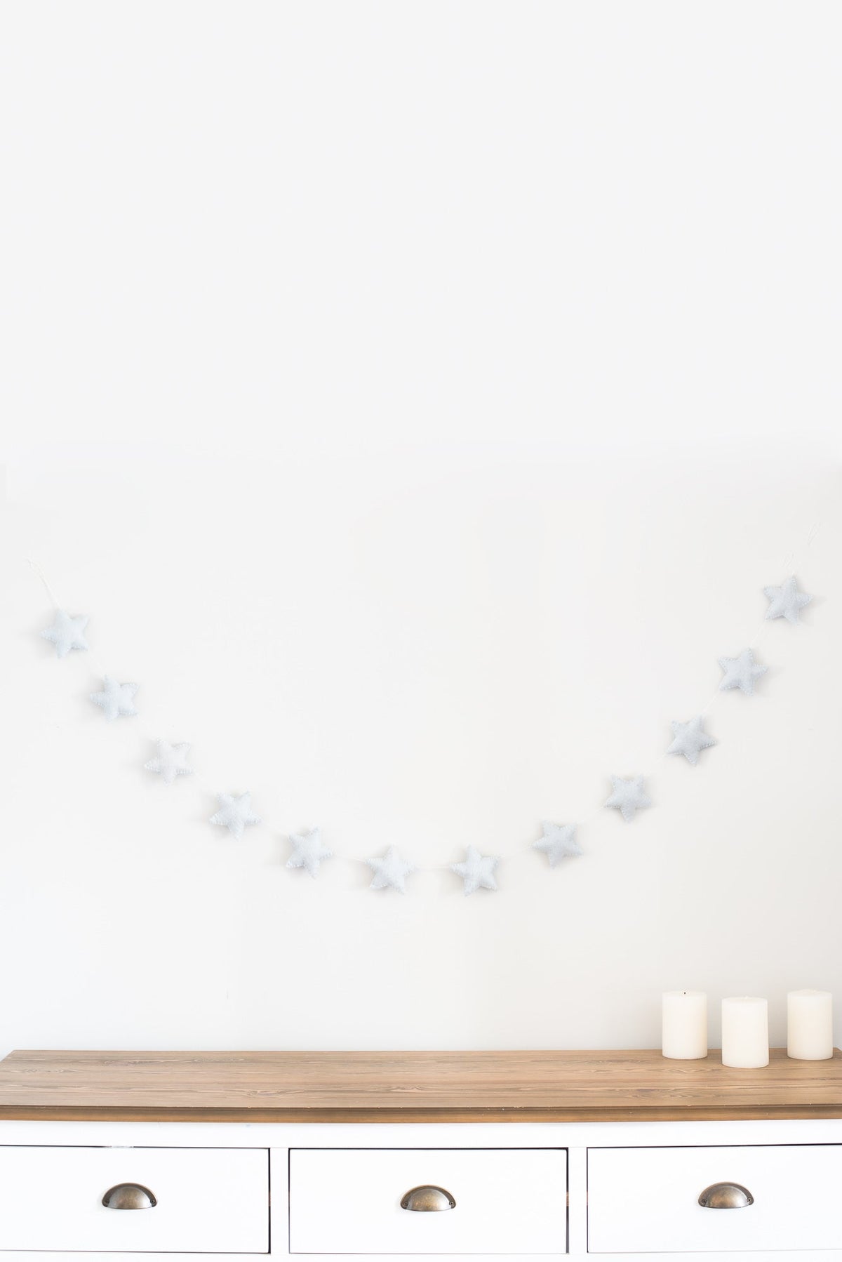 Star Garland (Dusty Blue)