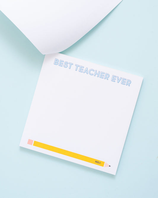Best Teacher Ever Notepad