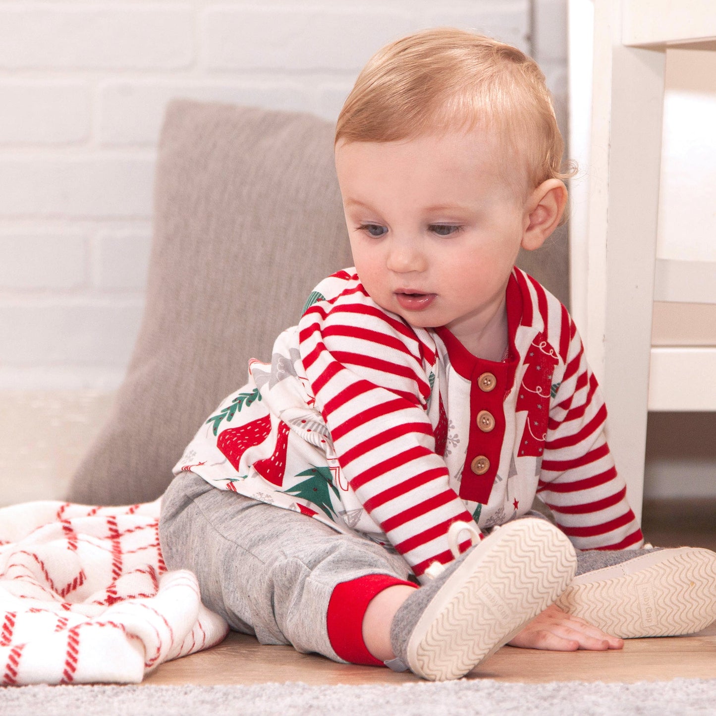 Christmas Baby & Toddler Top & Bottom Set