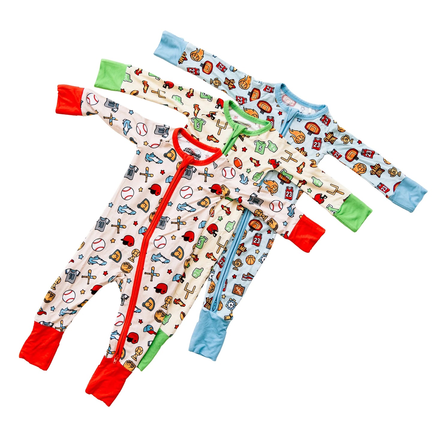 Football Zippy One-Piece