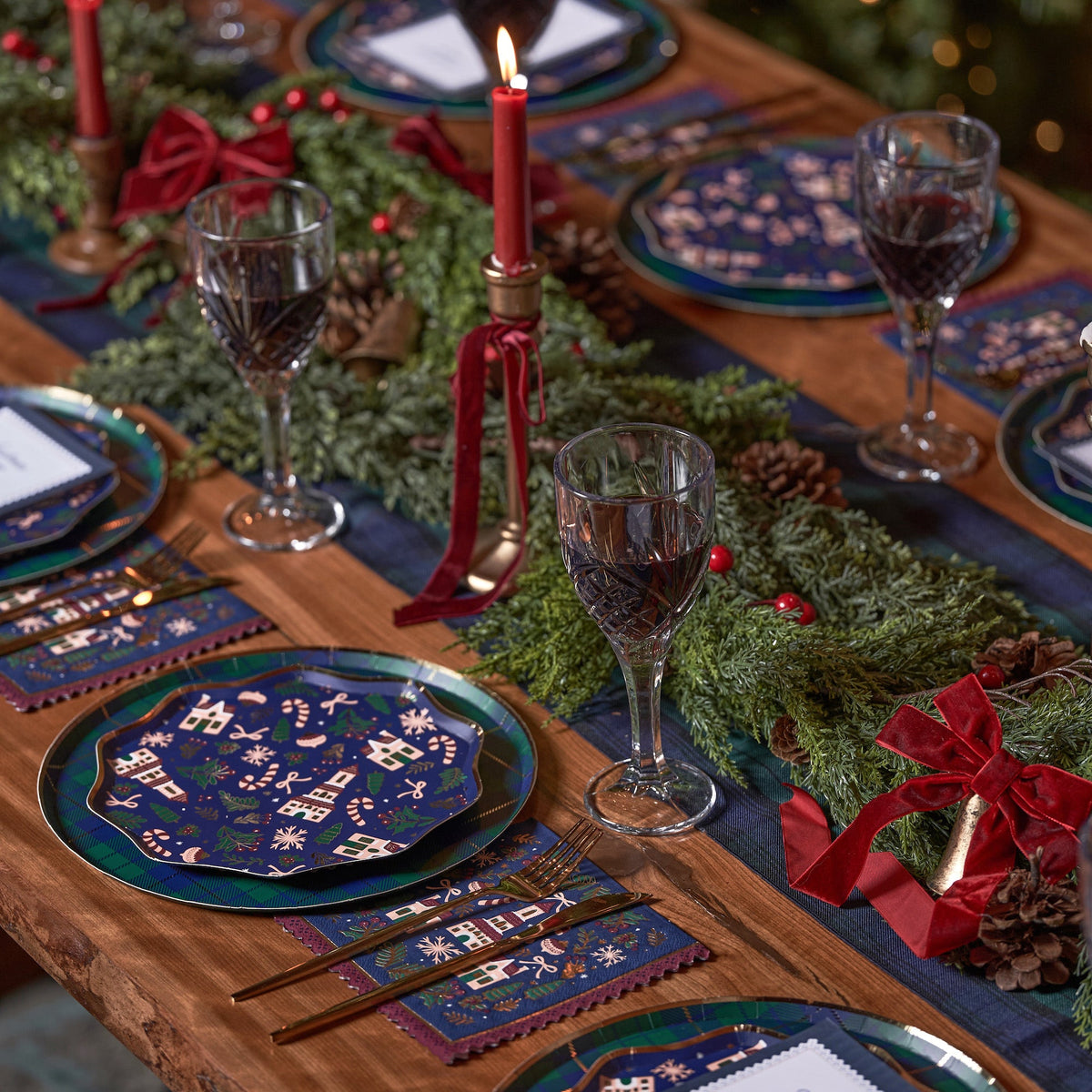 Classic Christmas Icons - Large Napkins