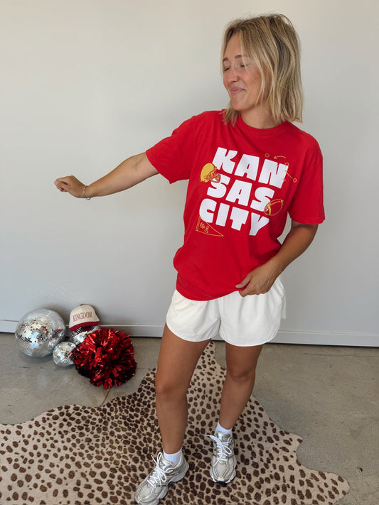 Kansas City Retro Football Tee