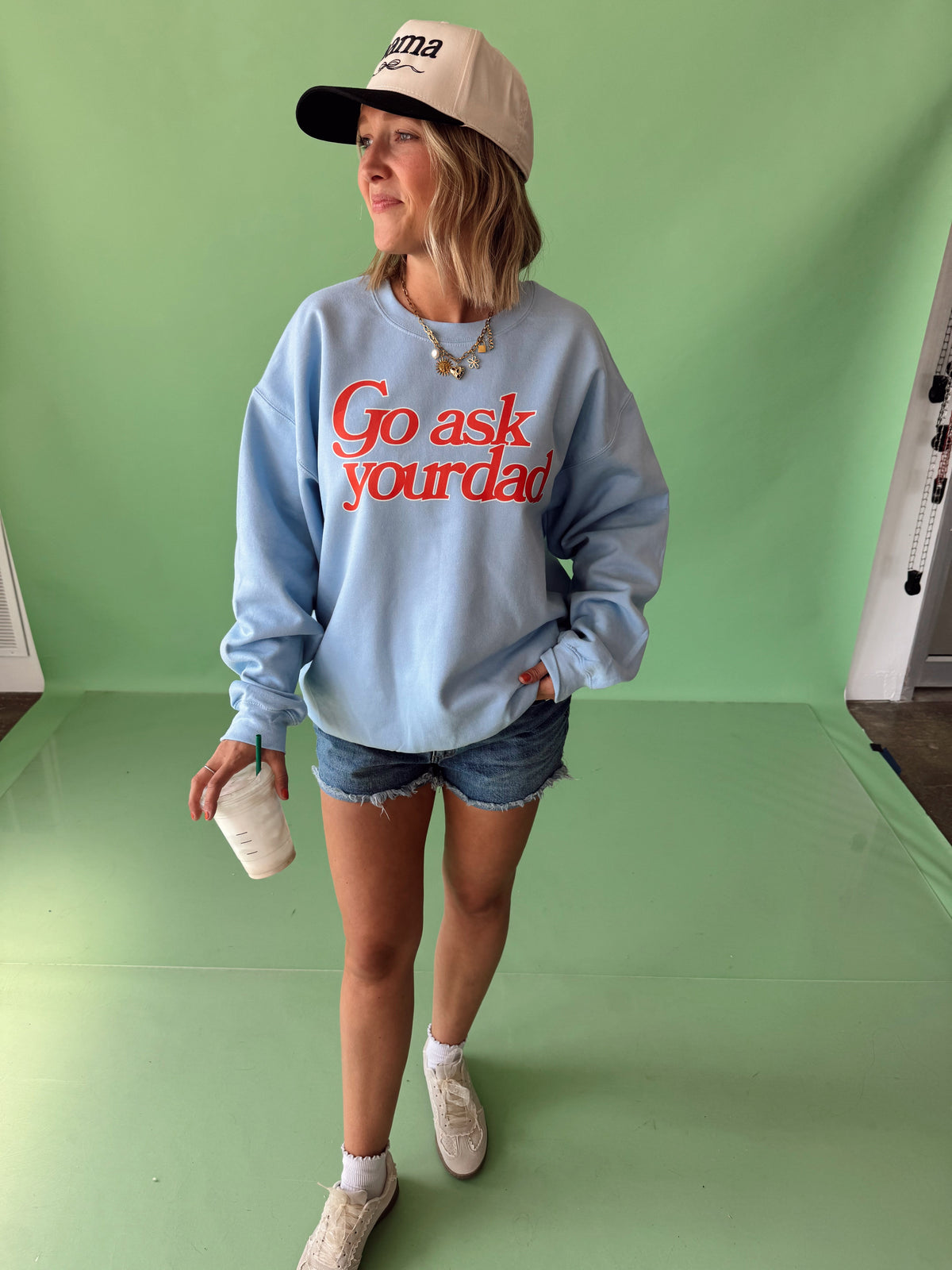 Go Ask Your Dad Crewneck