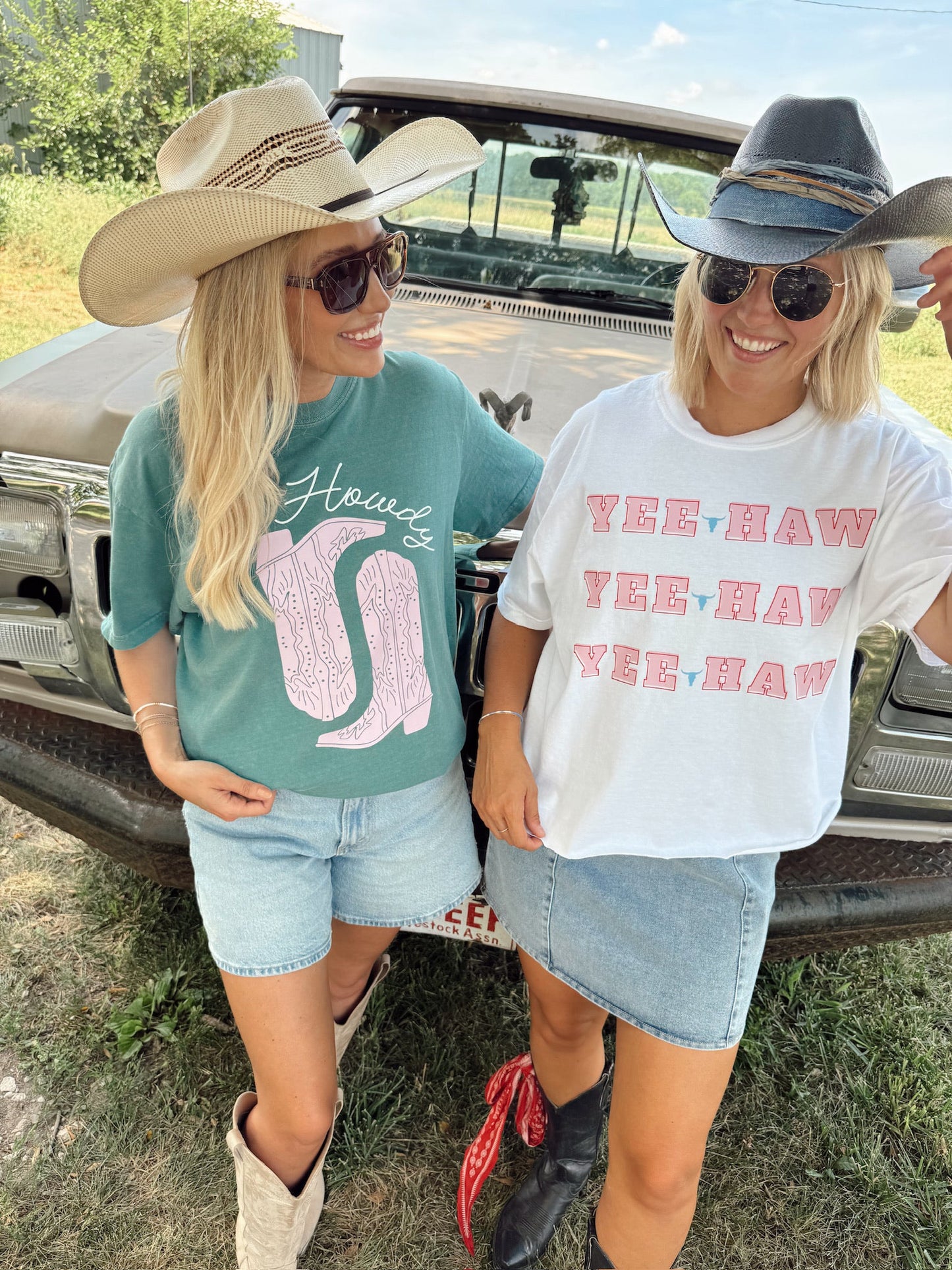 Pink Boots Tee
