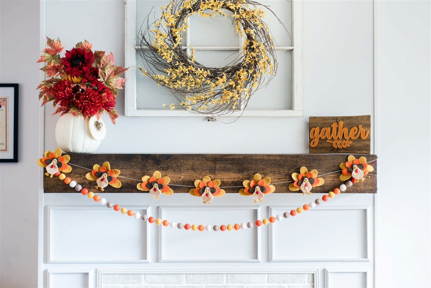 Thanksgiving Turkey Garland