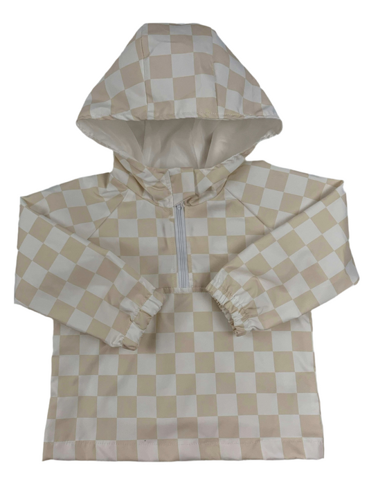 CheckerClub Jacket | Toddler Checkered Raincoat