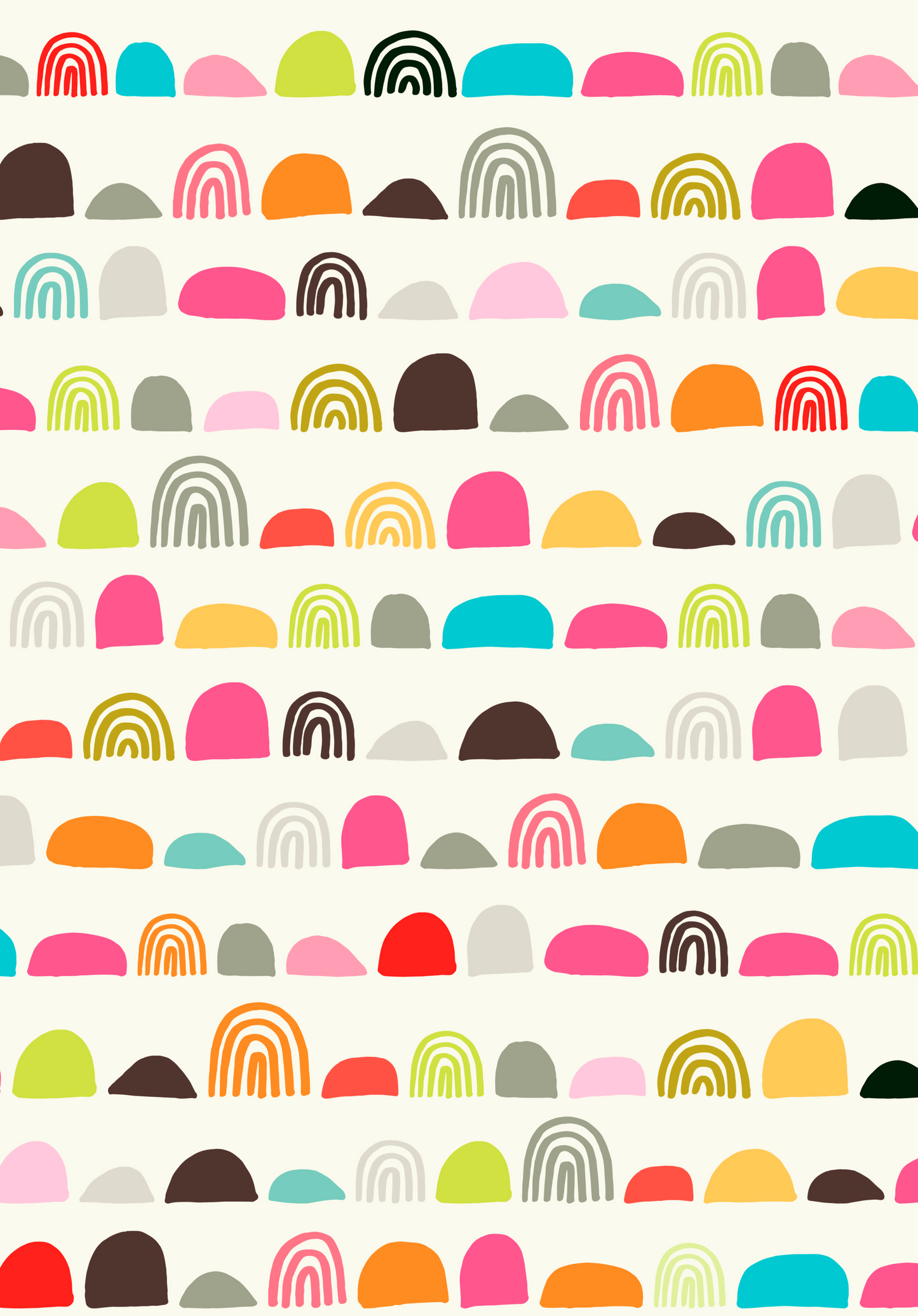 "Adorable Abstracts" Swaddle and Beanie Bundle - Hills