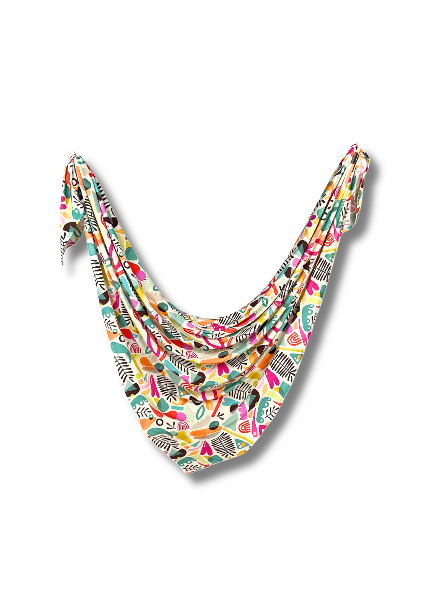 "Adorable Abstracts" Swaddle and Beanie Bundle - Nature