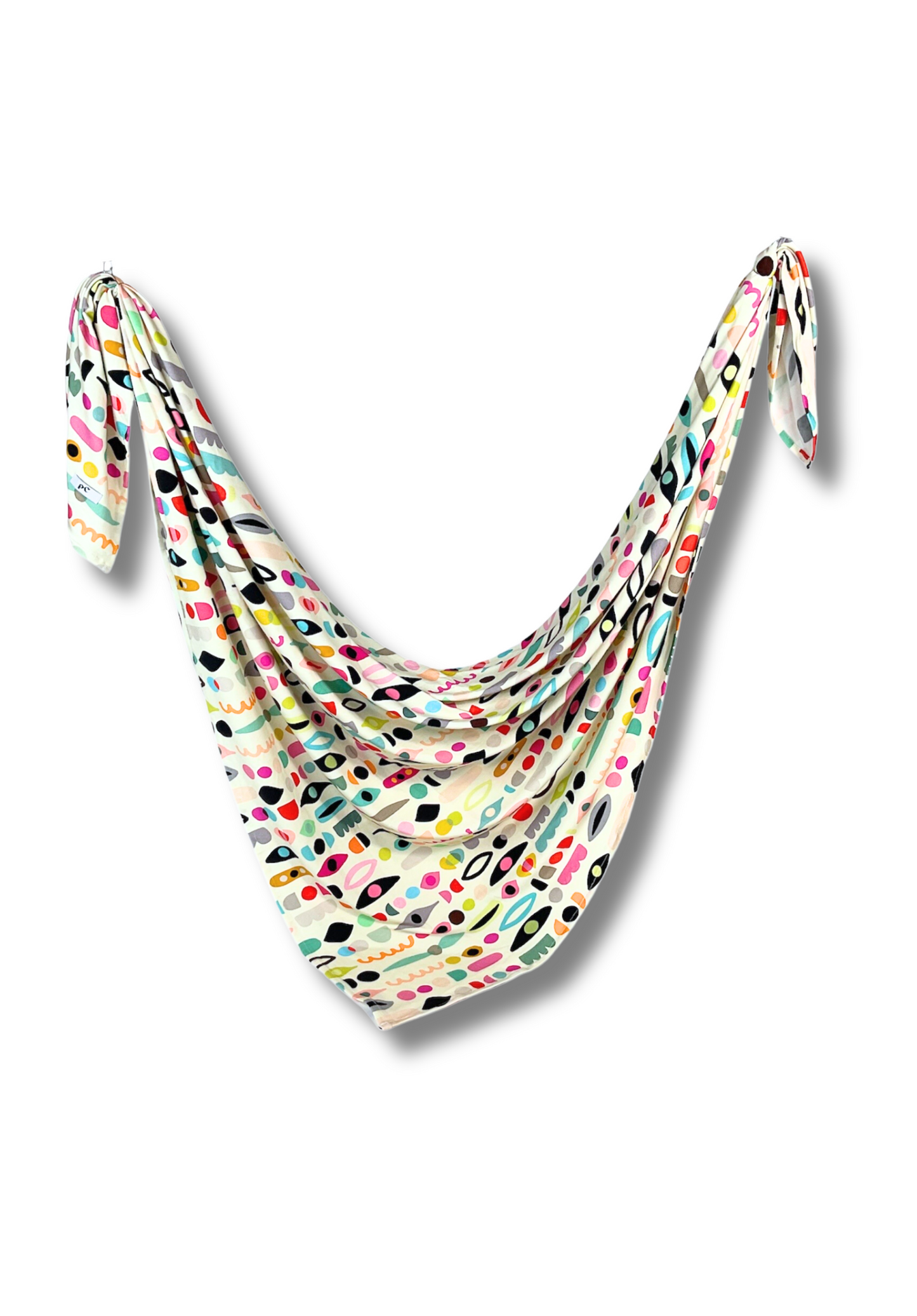 "Adorable Abstracts" Swaddle and Beanie Bundle - Eyes