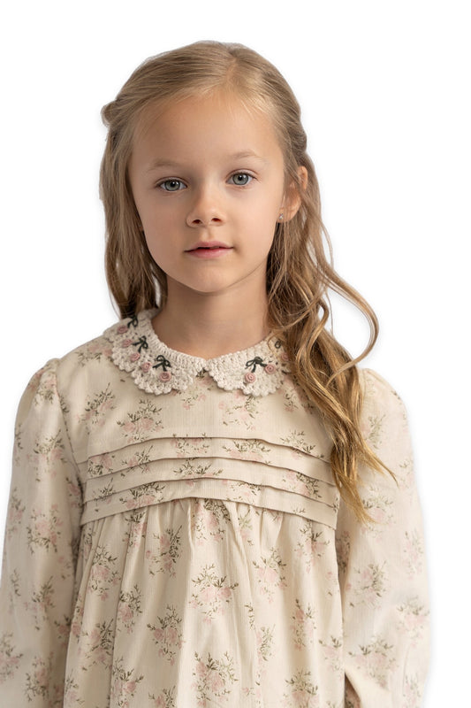 Crochet Collar Dress