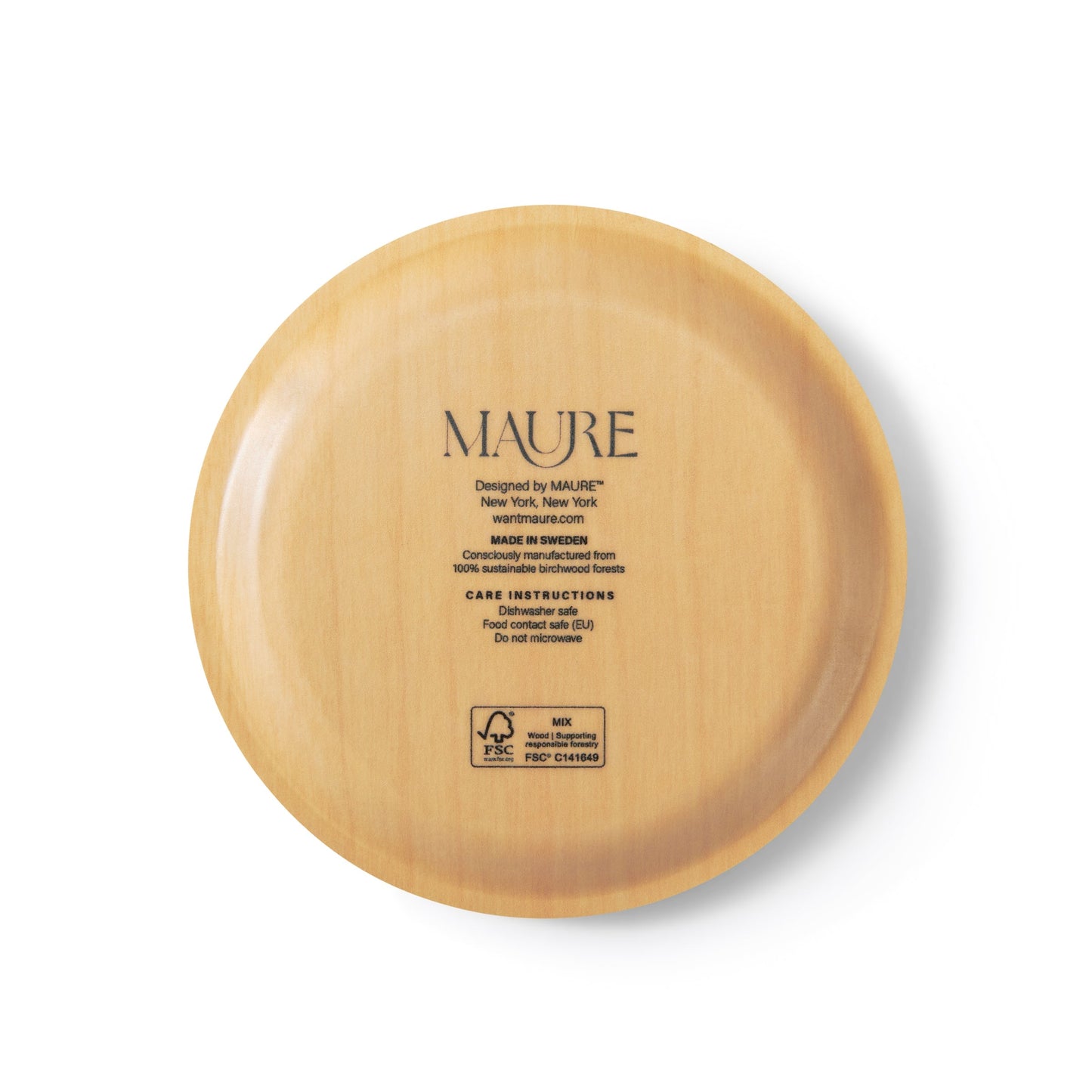 Pineapple China Mini Birchwood Tray Set of 2