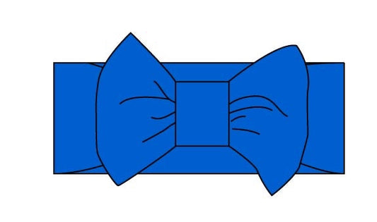 Fourth of July Blue Luxe Bow