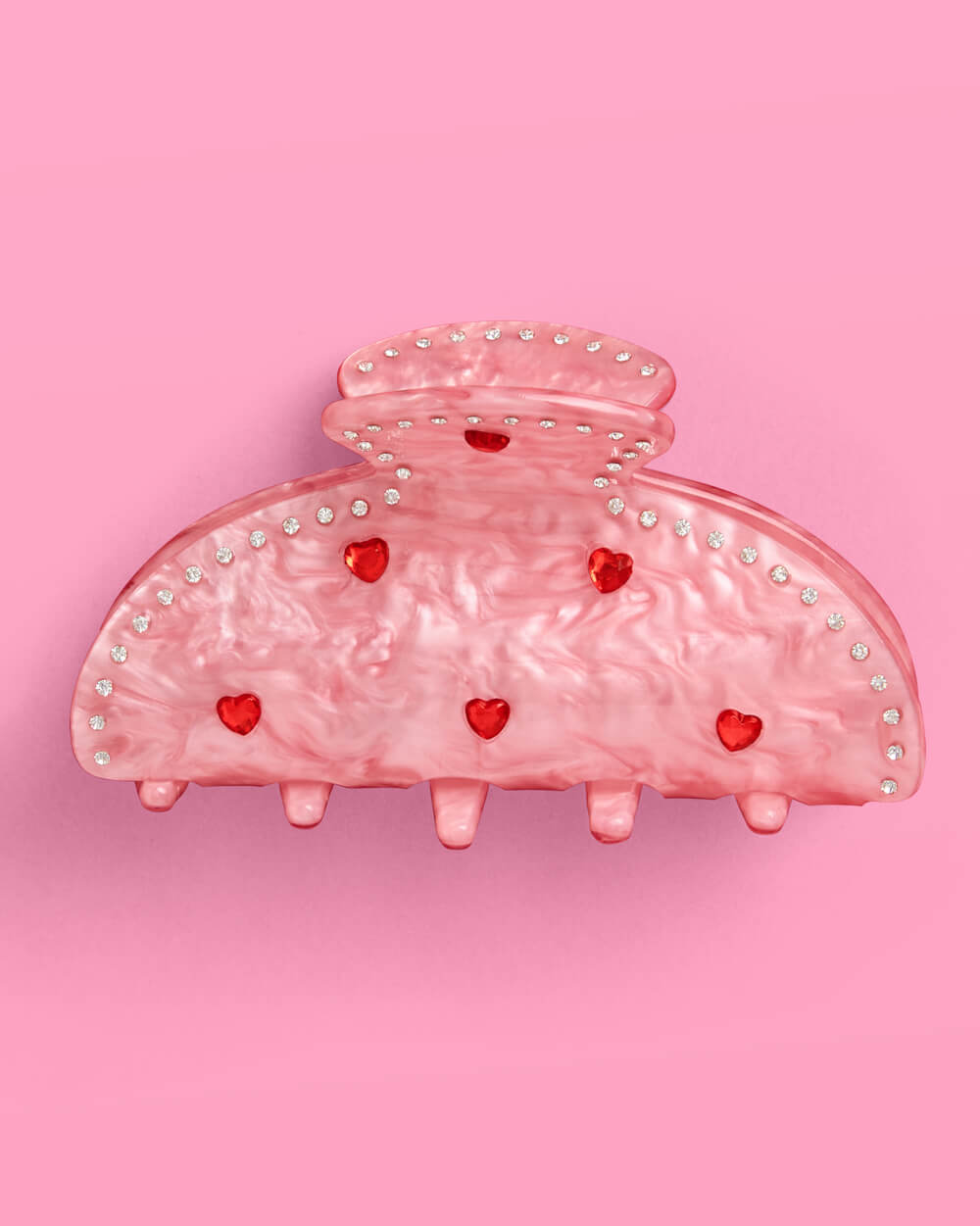 Lover Clip - heart claw clip