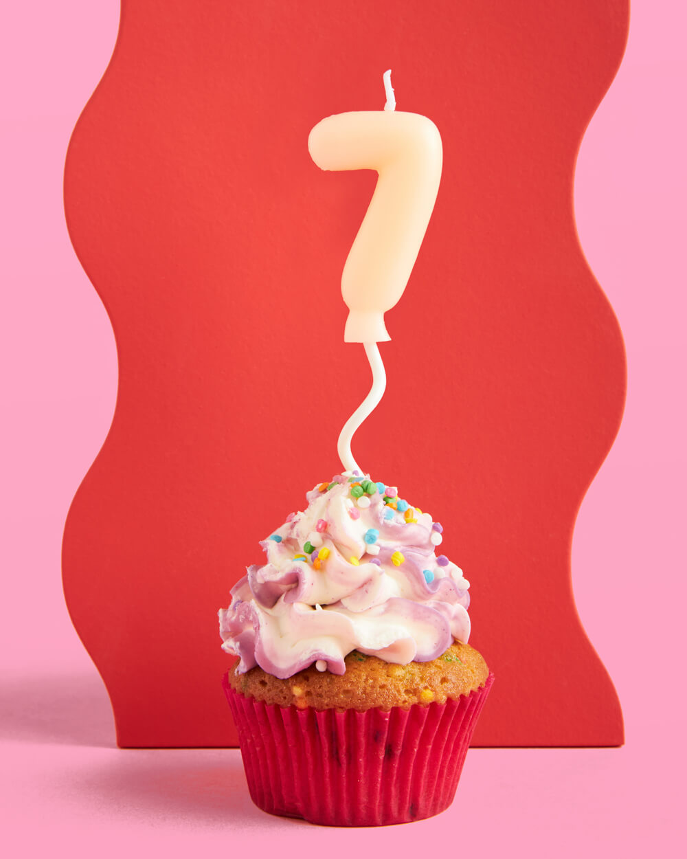 #7 Birth-YAY Candle - pastel bubble candle