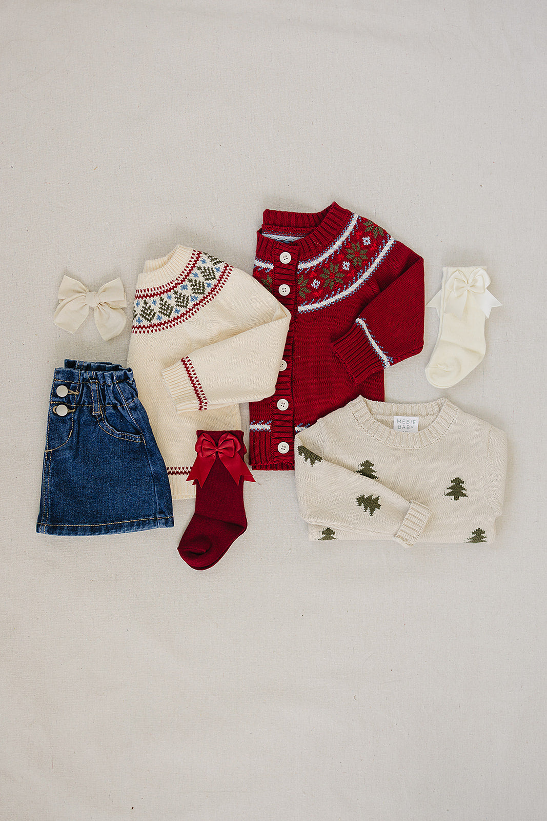Pine Tree Knit Sweater