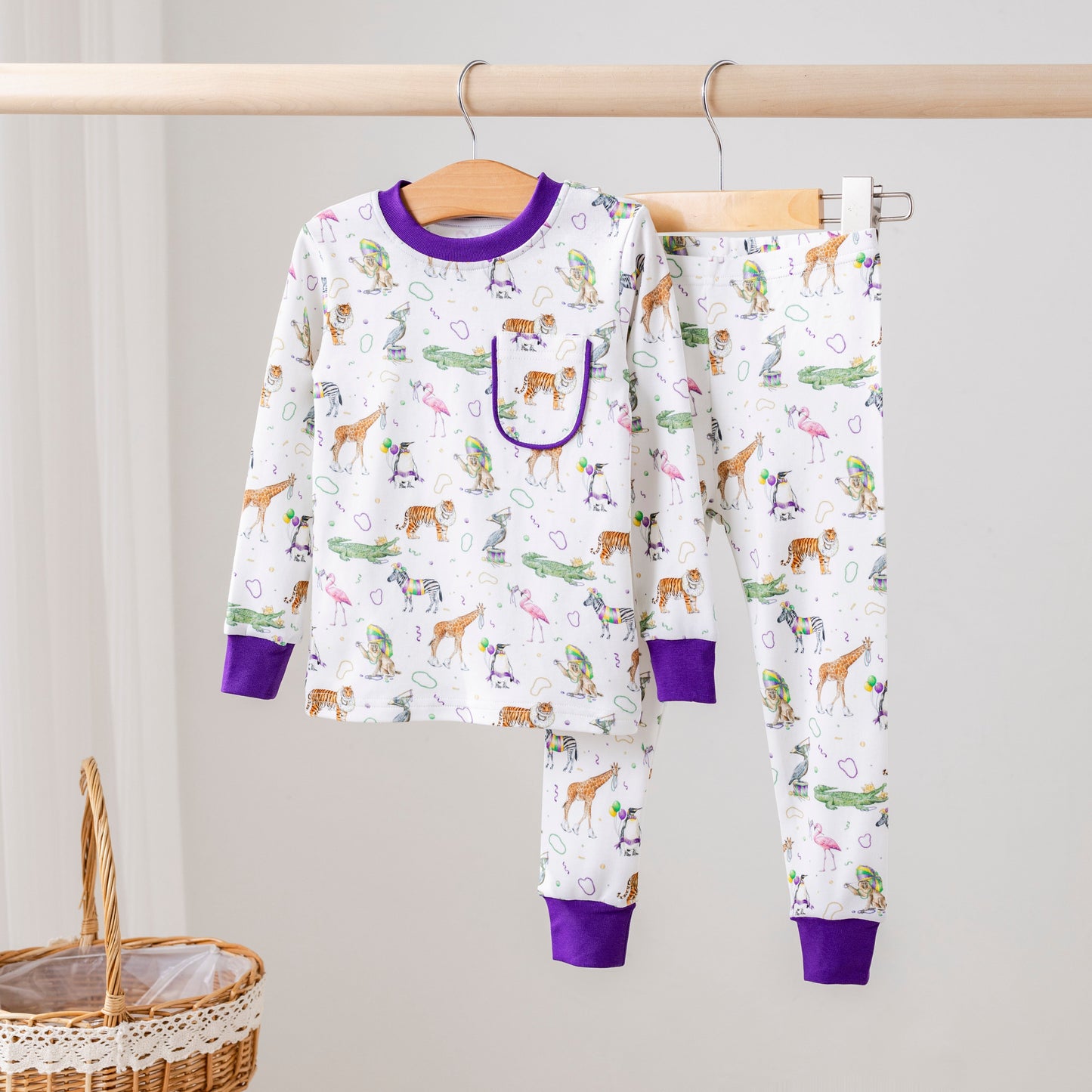 Zoo Krewe Organic Cotton Kids Pajamas