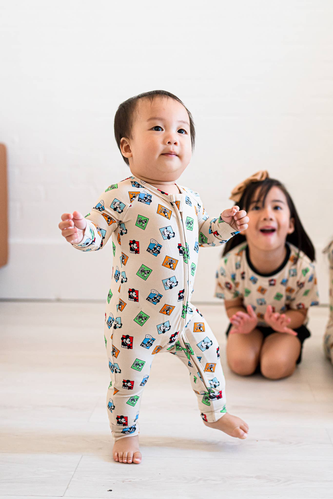 Steamboat Willie Convertible Romper