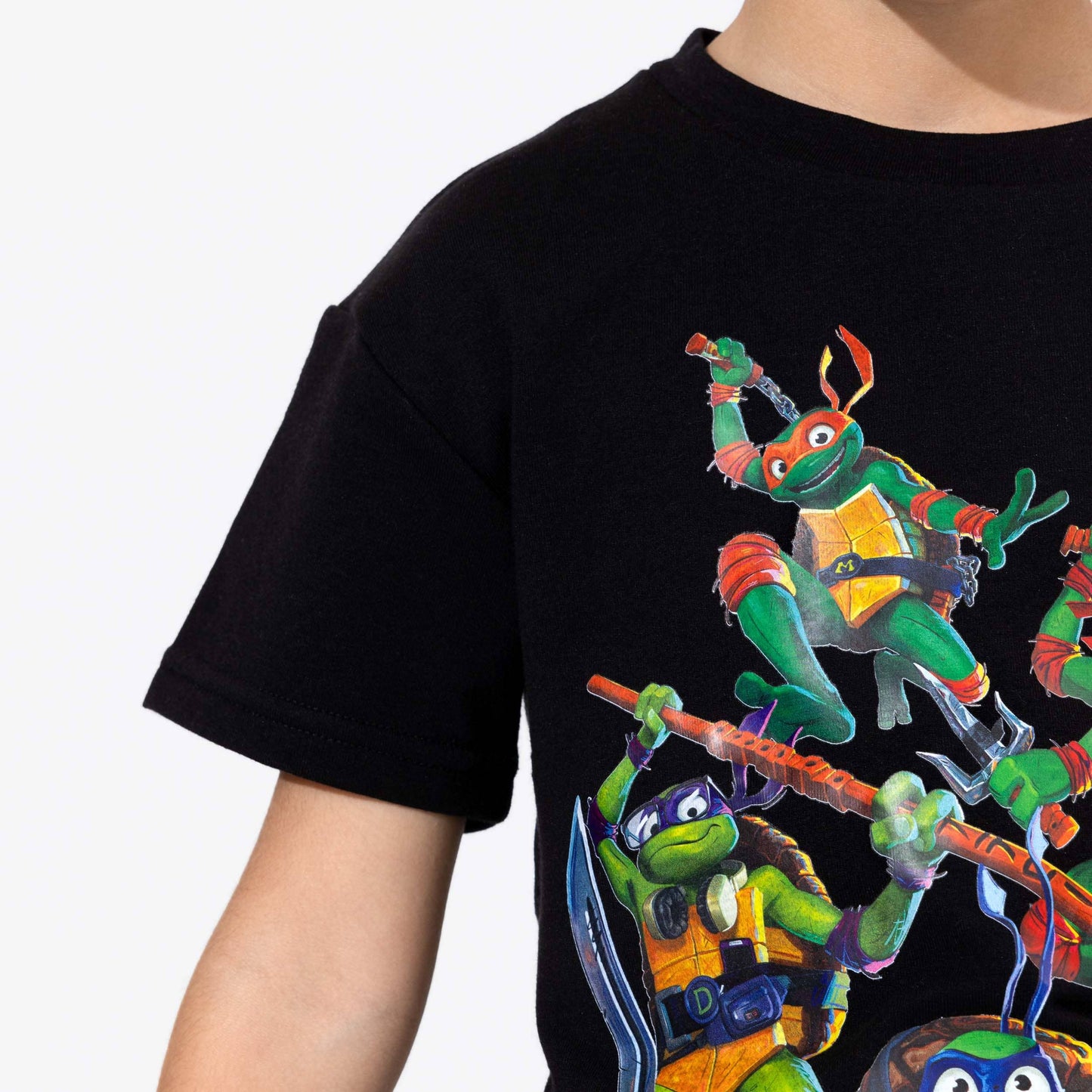 TMNT Mutant Mayhem Obsidian Black T-Shirt