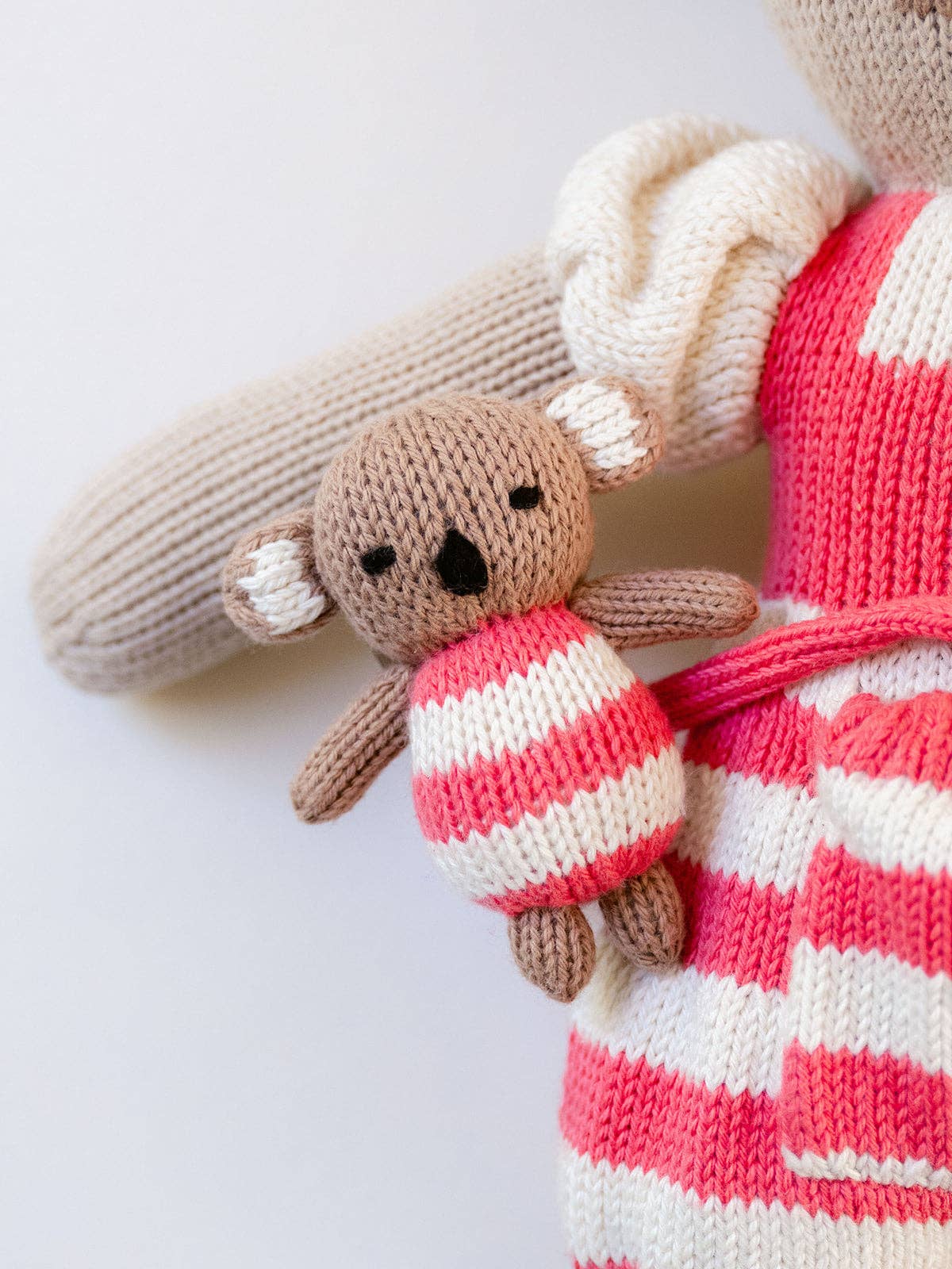 18" Delilah the Dog with 3" Mini Pocket Pal Dot the Koala