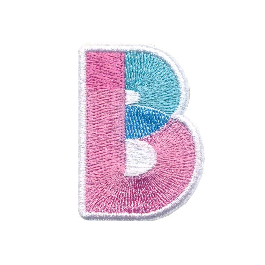 B Colorblock Sticker Patch