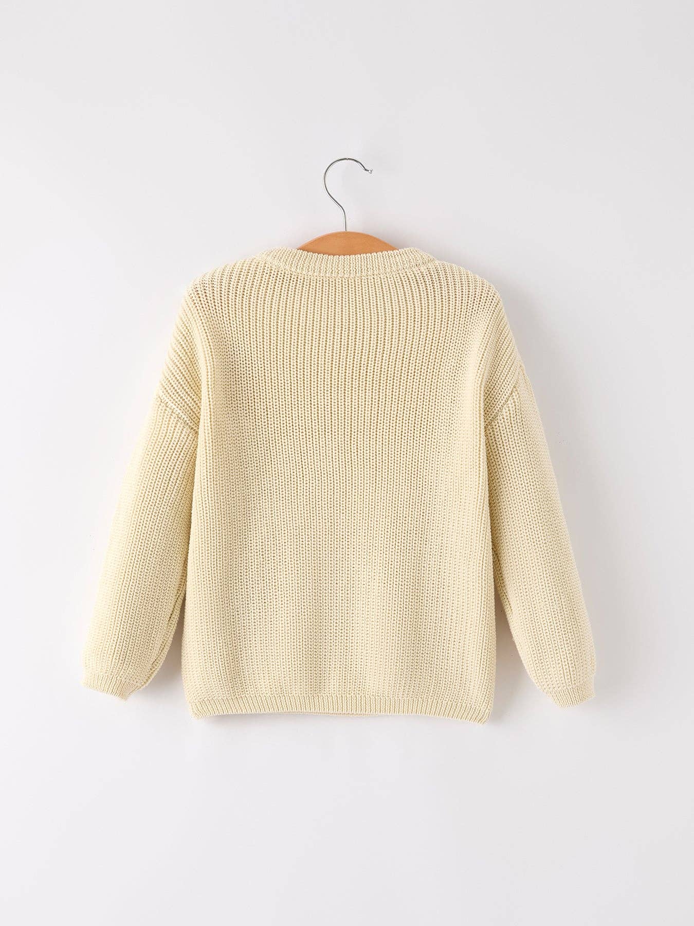 Halloween Pumpkin Bow Girls Sweater