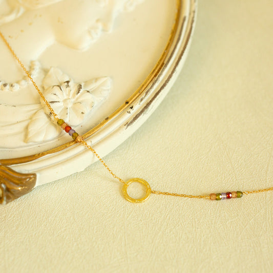 Rainbow Solara Necklace