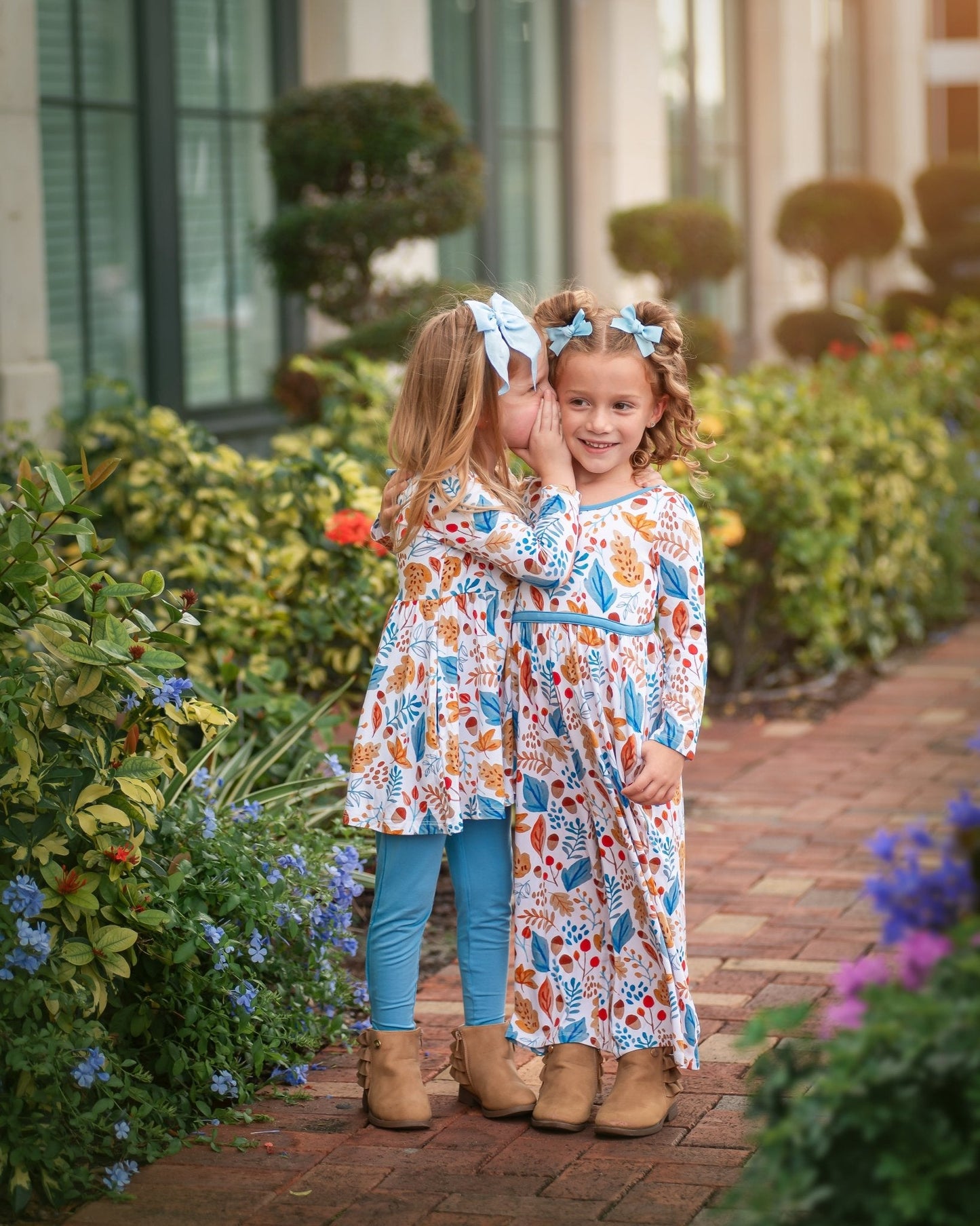 Acorn's Delight Empire Tunic Set With Long Sleeves