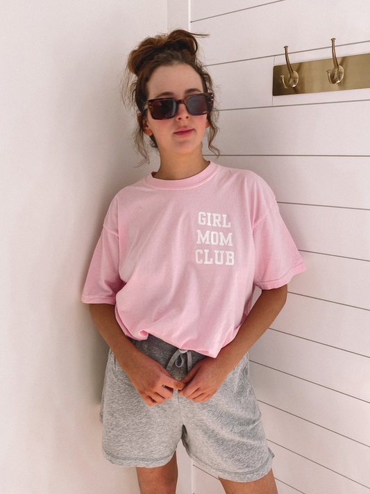 girl mom club tee