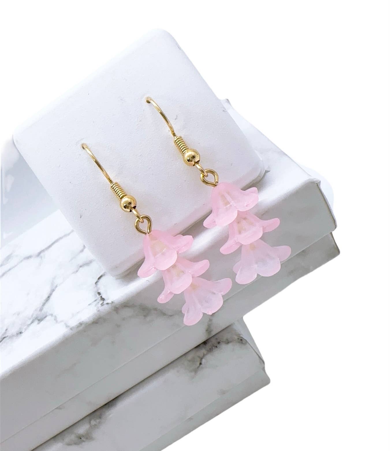 Puakenikeni Pink Flower earring