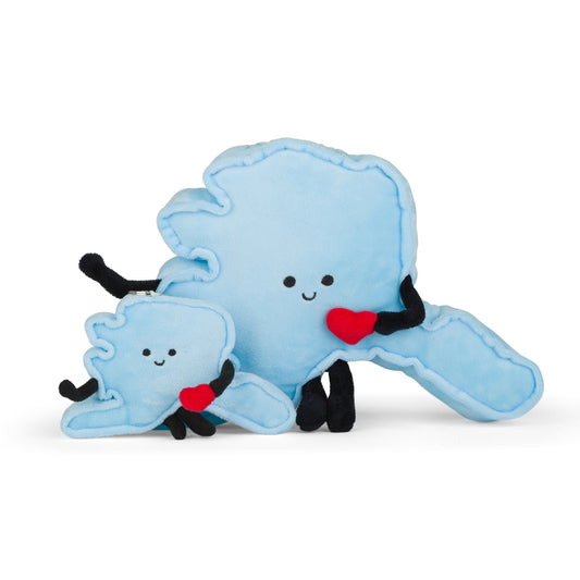 Alaska Bag Charm Mini Plush – Stuffed States Collection | Perfect for Gifts & Travel