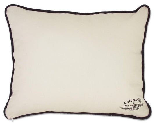 Arkansas, University of Collegiate Hand-Embroidered Pillow