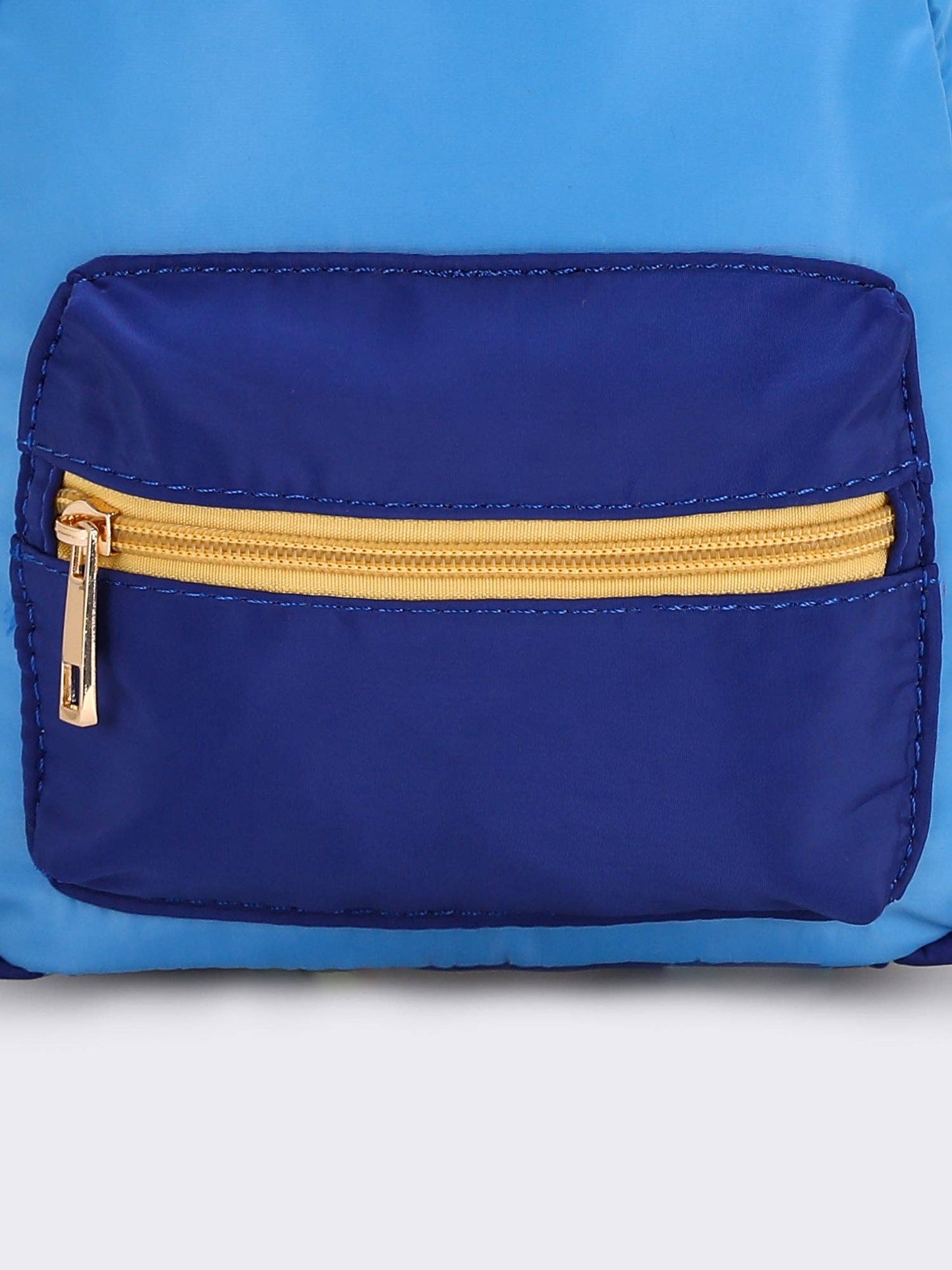Blue Character Printed Small Backpack