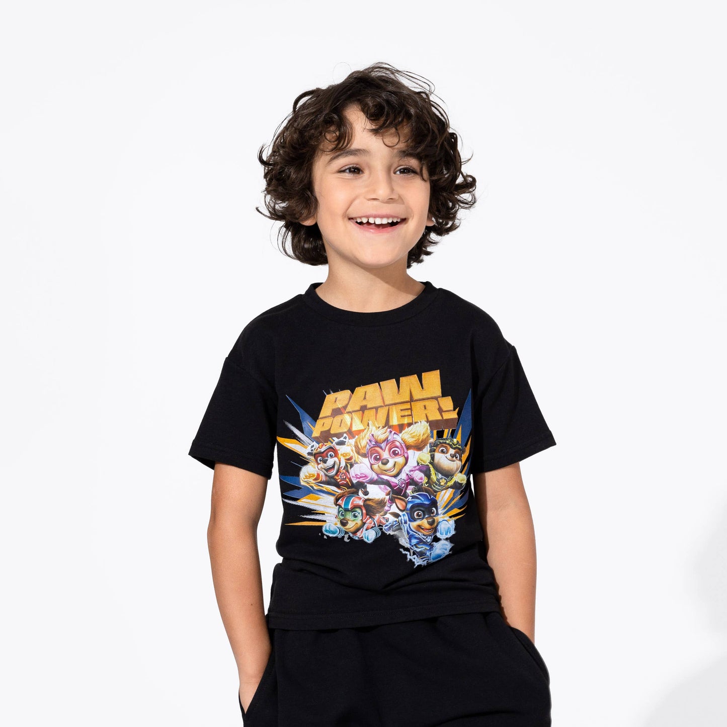 PAW Patrol Mighty Movie Paw Power Pups Obsidian Black Bamboo