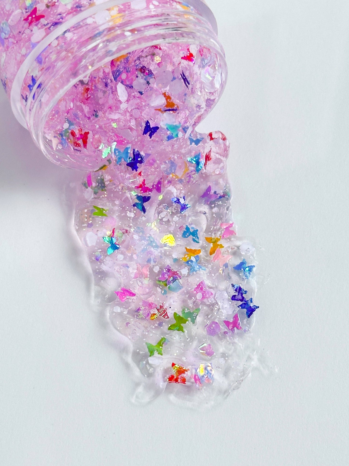 Rainbow Butterfly Hair Glitter