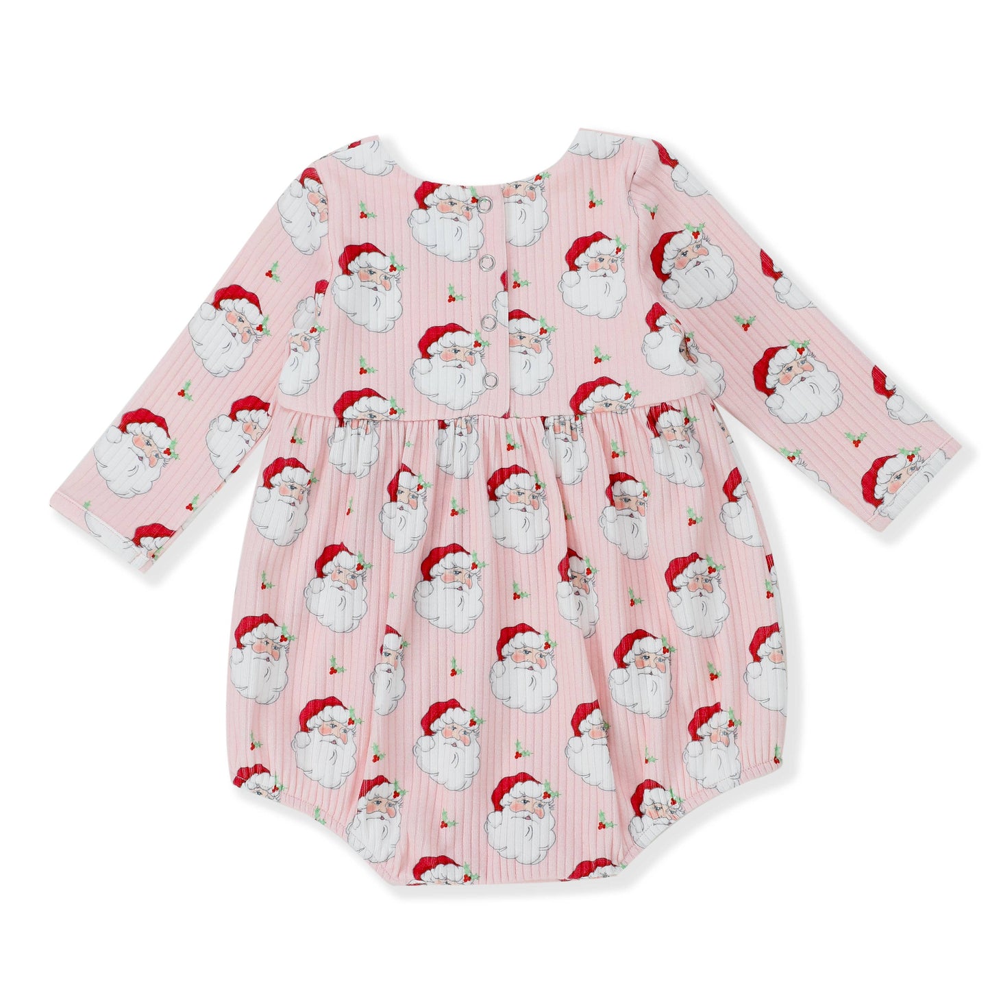 Holly Jolly Ribbed Bubble