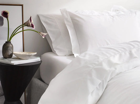 Heirloom Organic Percale Duvet Cover