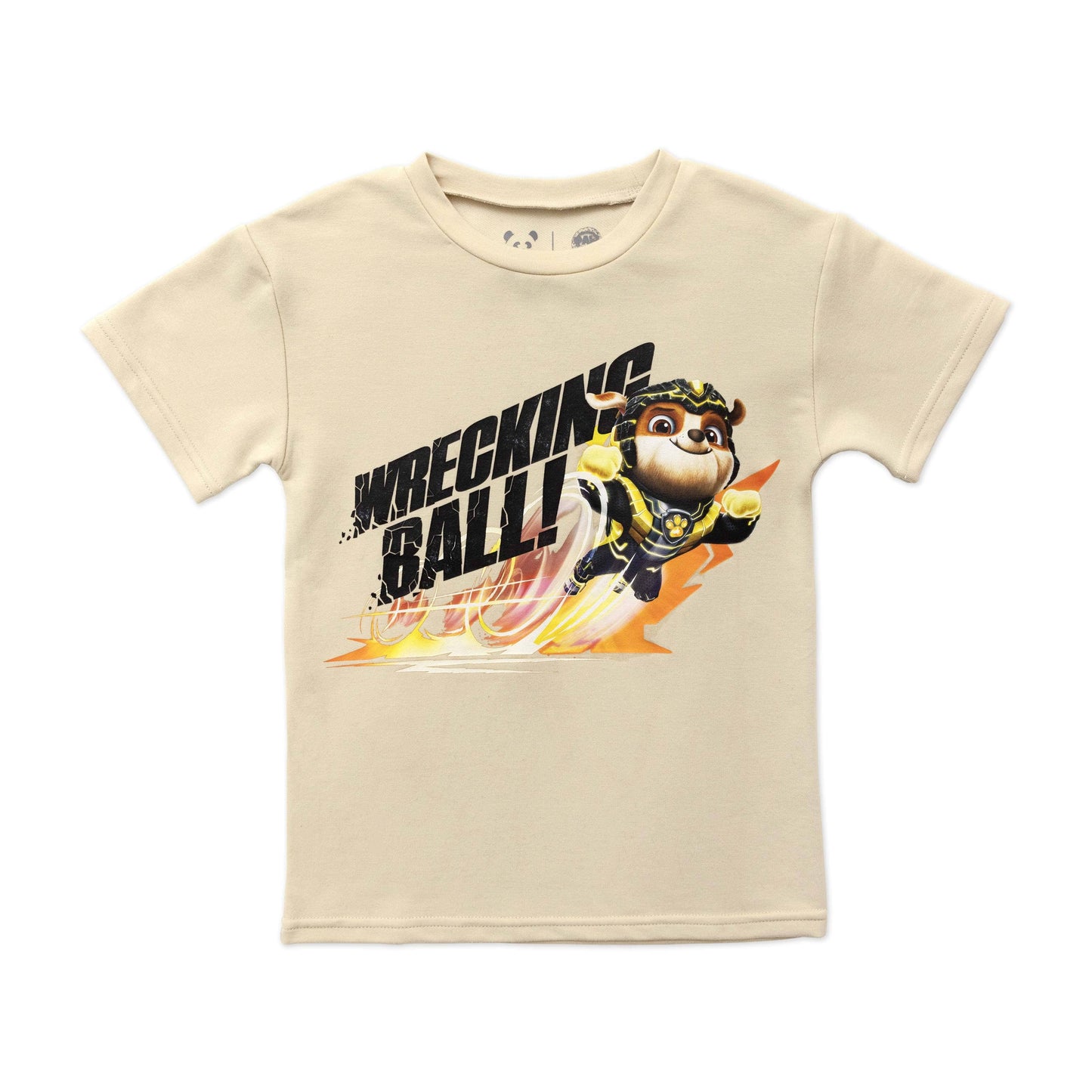 PAW Patrol Mighty Movie Rubble Oat Bamboo Kids T-Shirt