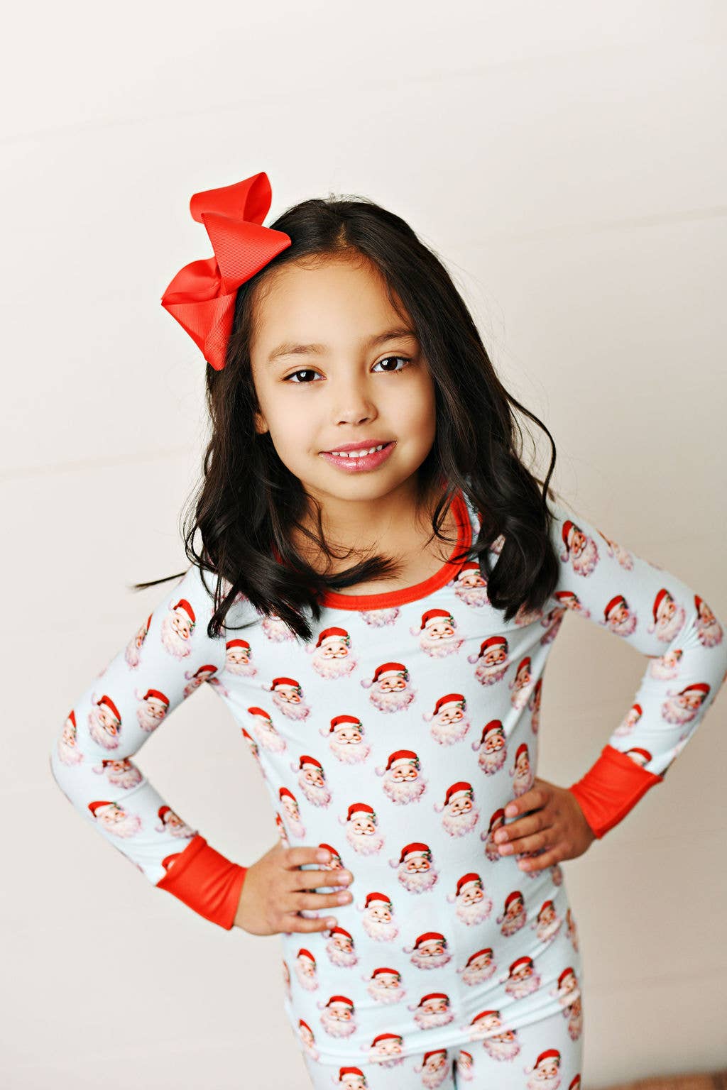 Santa Holiday Pajama Set