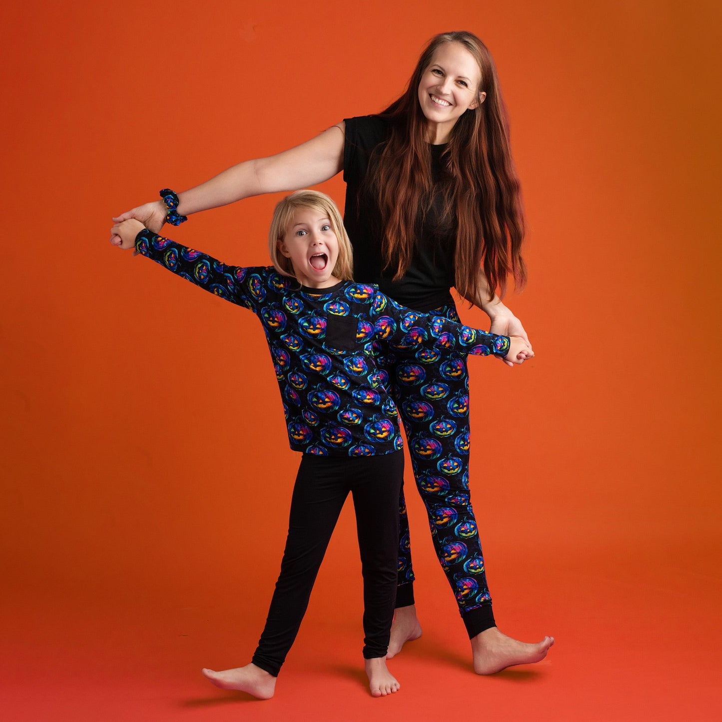 Halloween | Jack-O’-Lanterns | Bamboo Toddler & Kids Pocket T-Shirt