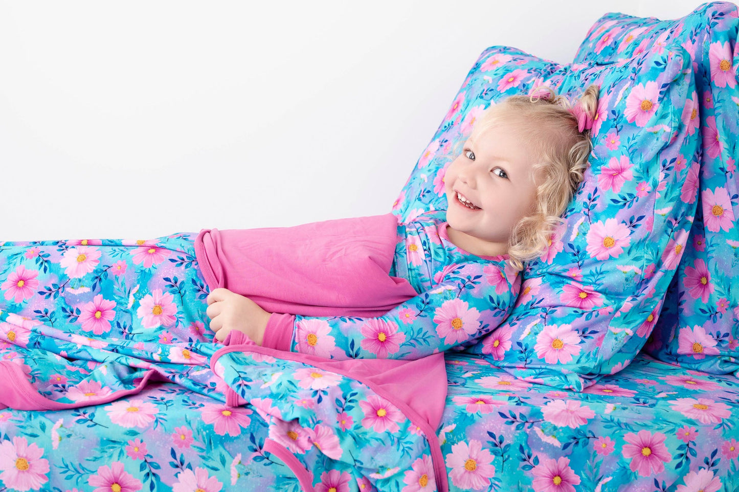 Dreamy Cosmos | Double Layer Bamboo Toddler Blanket