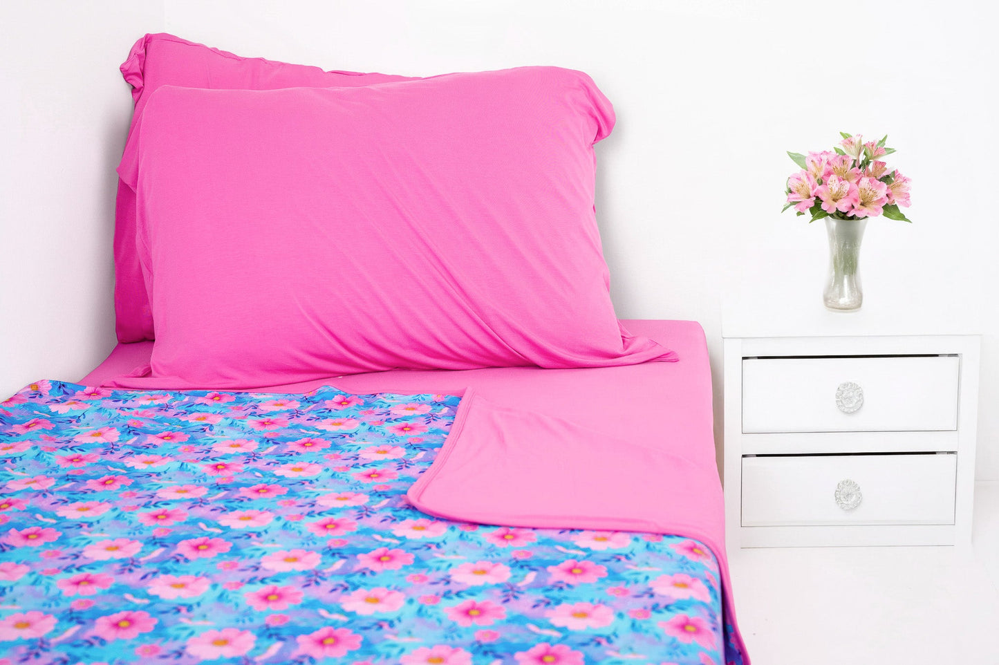 Dreamy Cosmos | Double Layer Bamboo Toddler Blanket