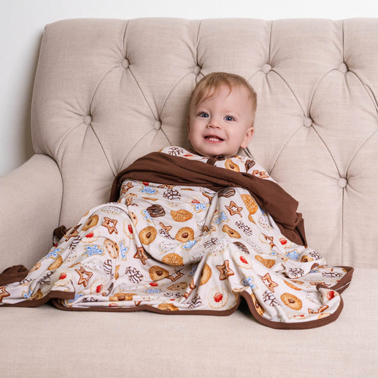 Cookie Swap | Double Layer Bamboo Toddler Blanket