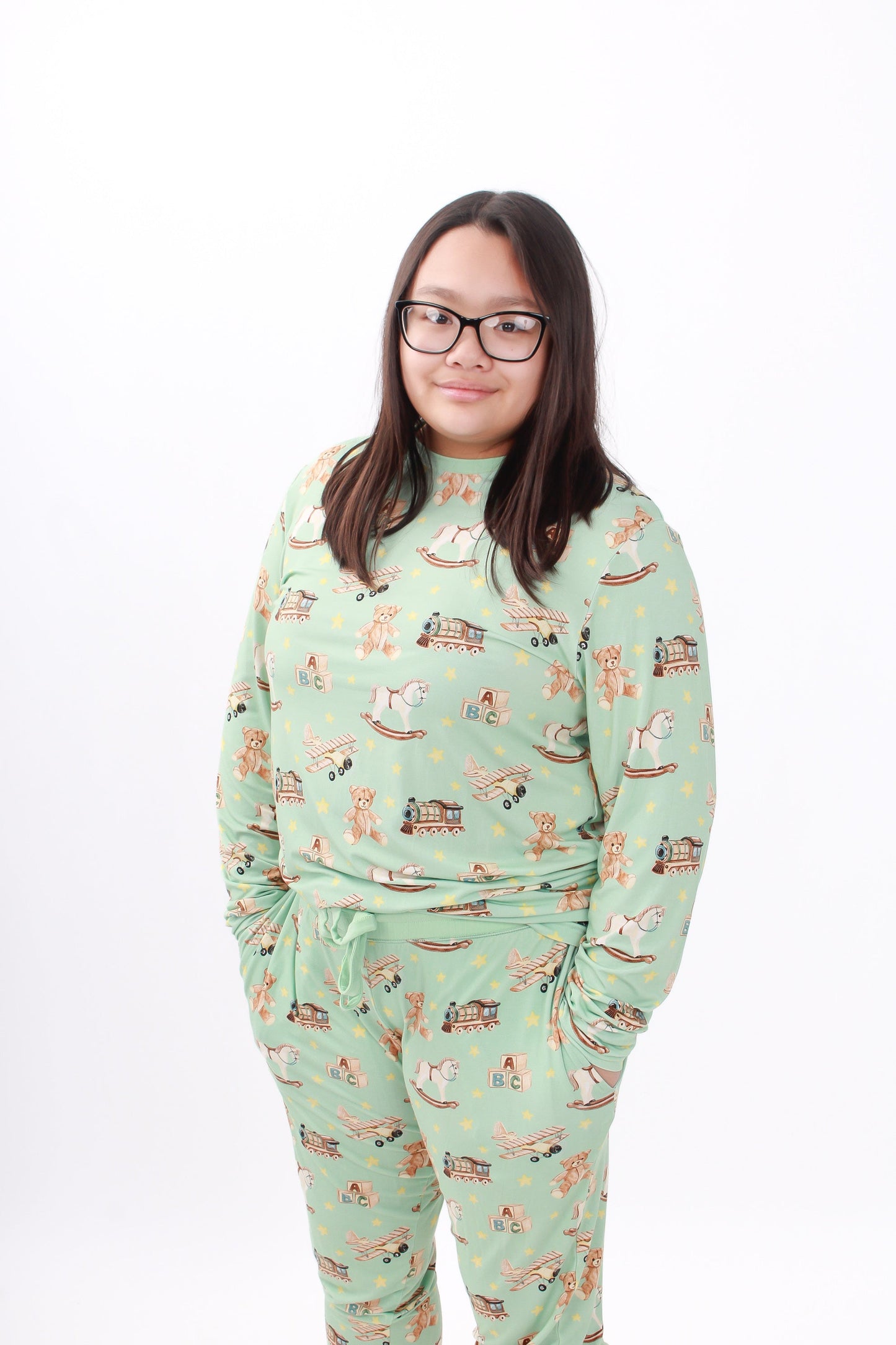 Vintage Toys | Adult Bamboo Long Sleeve Top