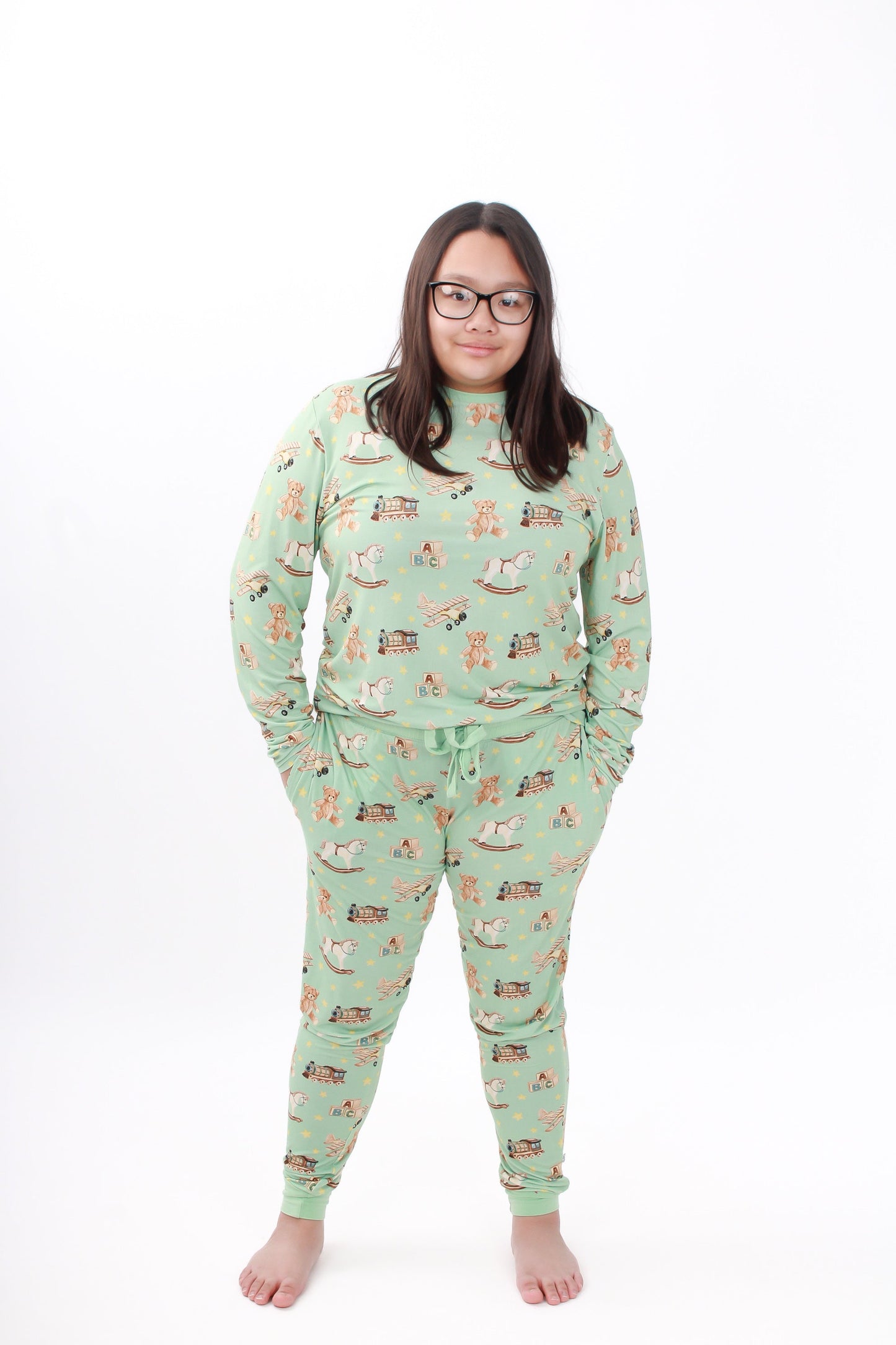 Vintage Toys | Adult Bamboo Long Sleeve Top
