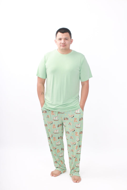 Vintage Toys | Men's Bamboo Relaxed Lounge Pajama Pants