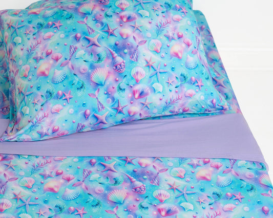 Magical Mermaid Shells | Twin Sheet