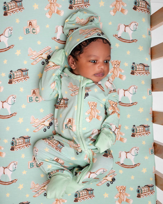 Vintage Toys | Bamboo Crib Sheet