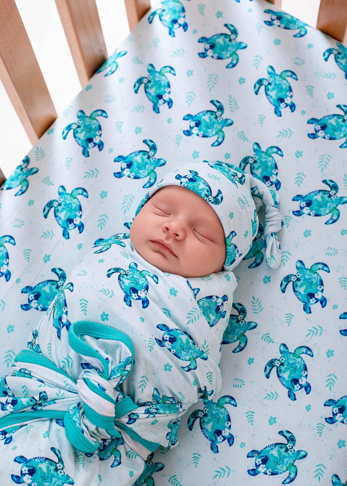 Sea Turtles | Bamboo Crib Sheet