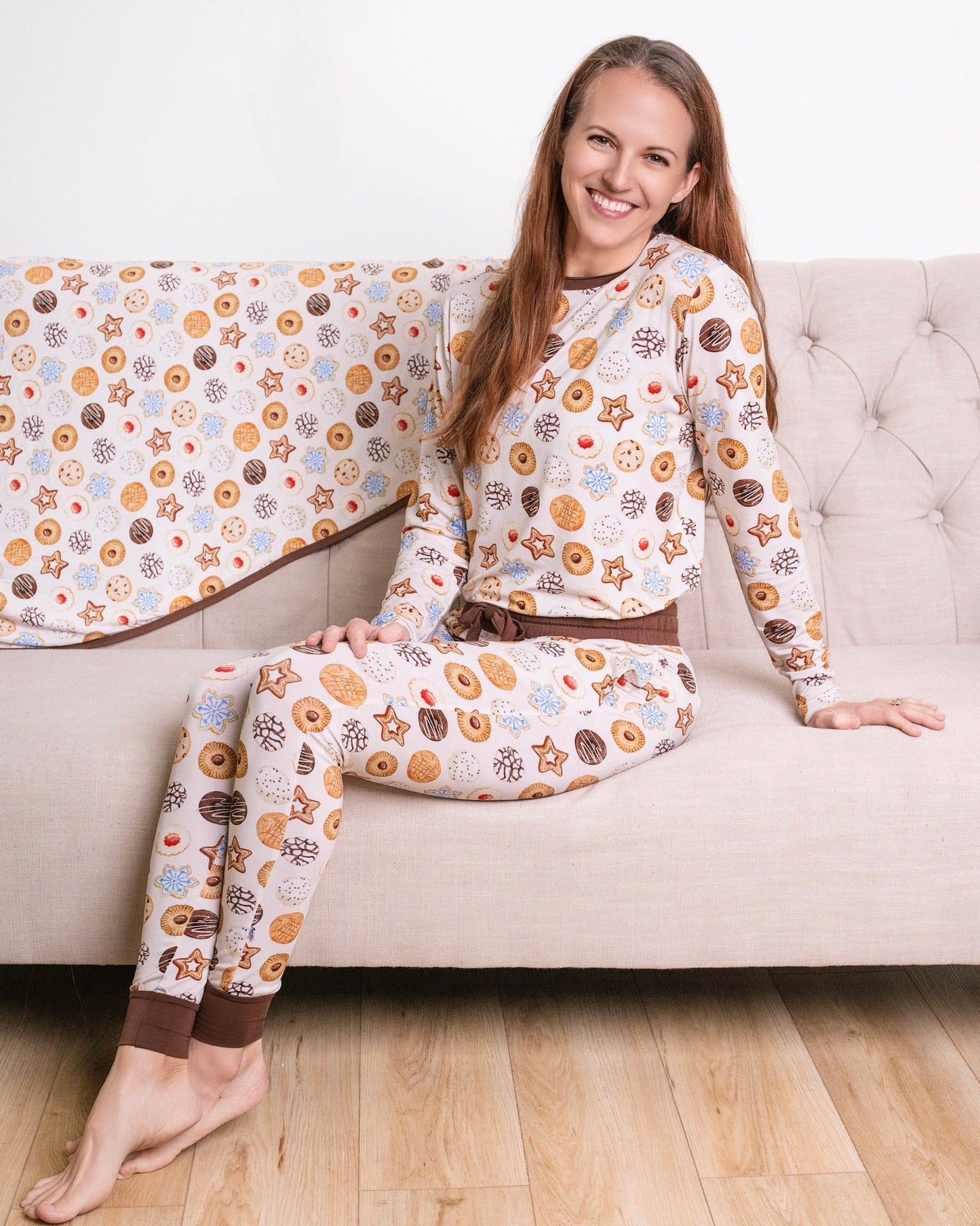 Cookie Swap | Adult Bamboo Long Sleeve Top